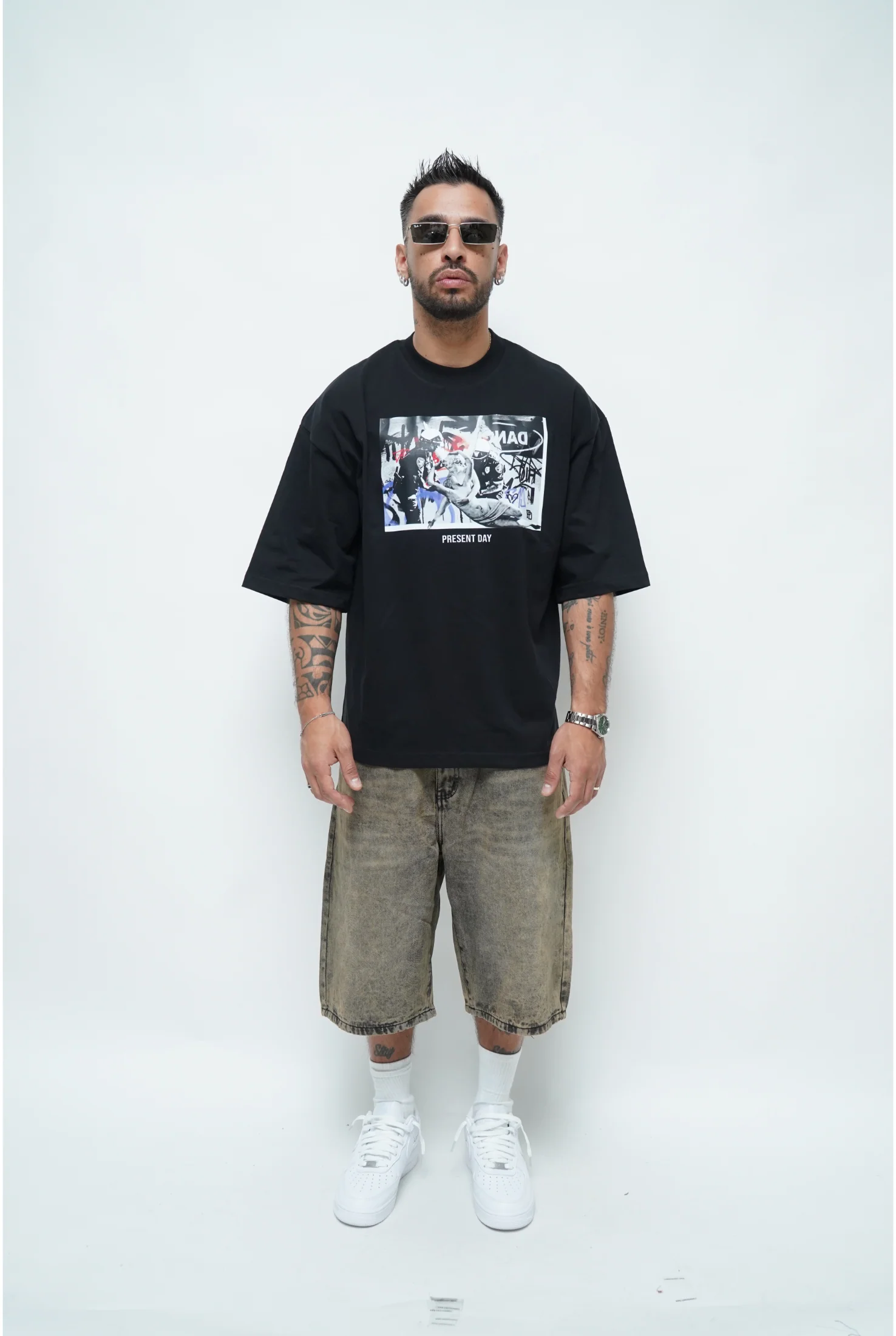 T-shirt PRESENT DAY stampa - Image 5