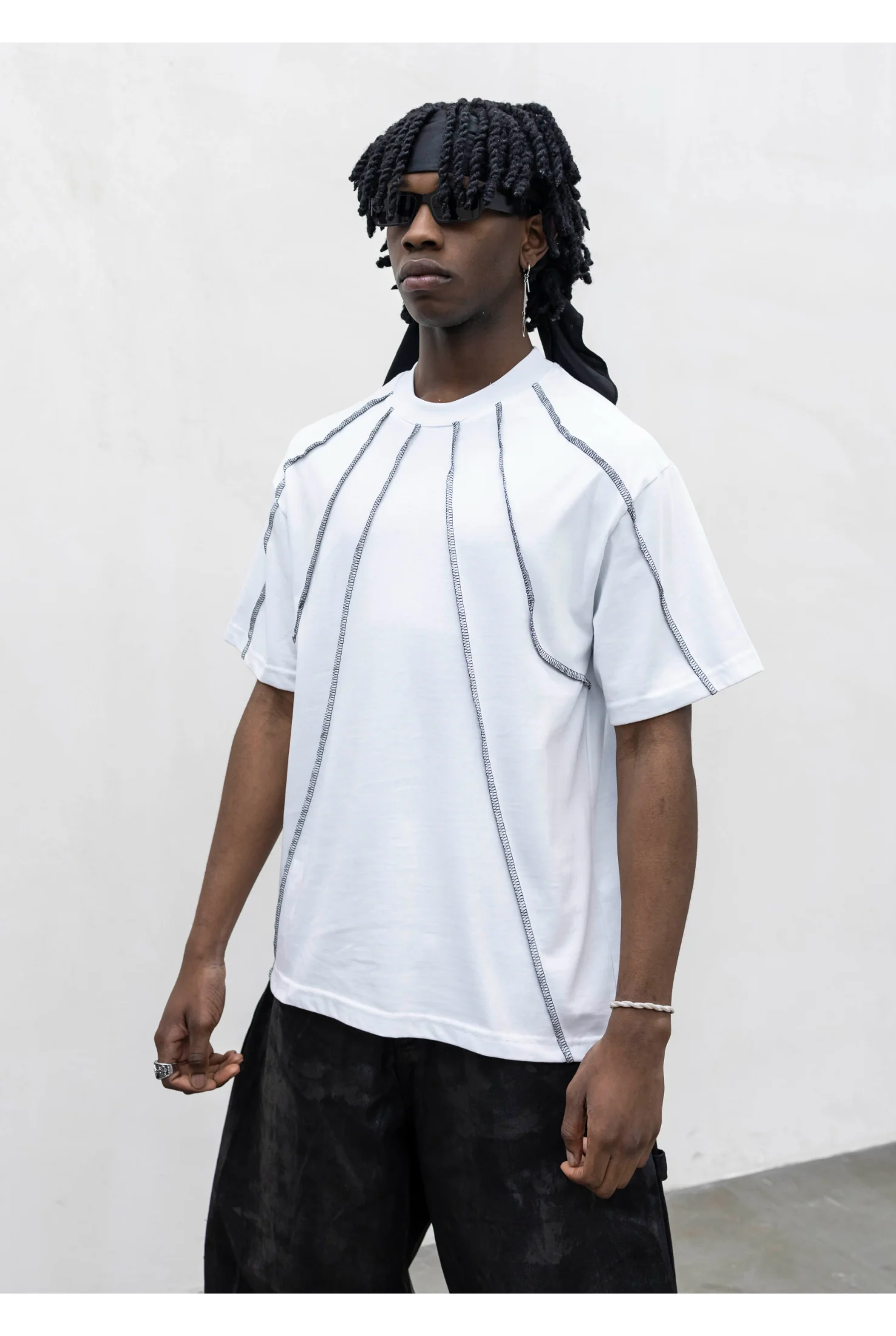 T-shirt TOKYO Cuciture contrast - Image 2