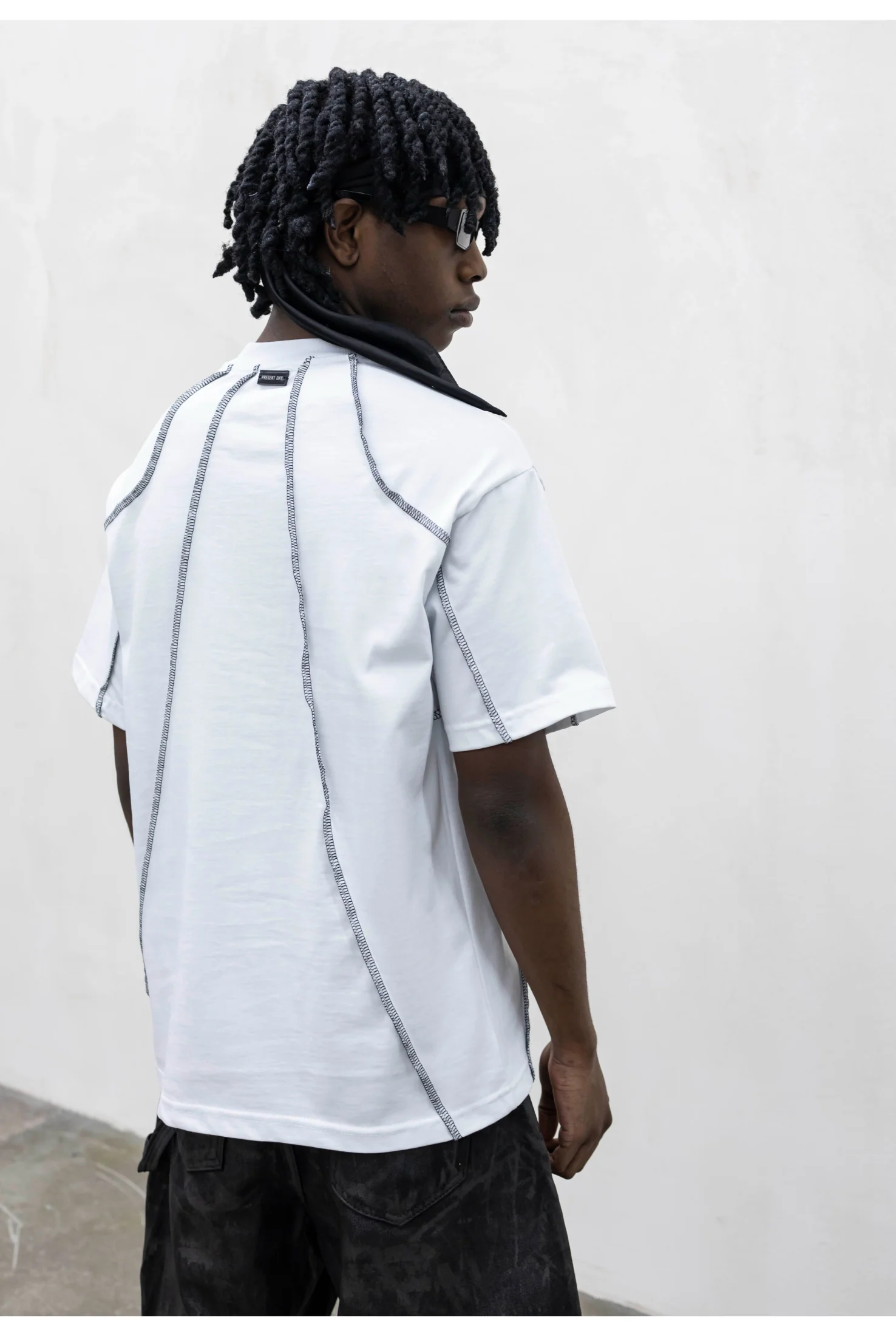 T-shirt TOKYO Cuciture contrast - Image 8