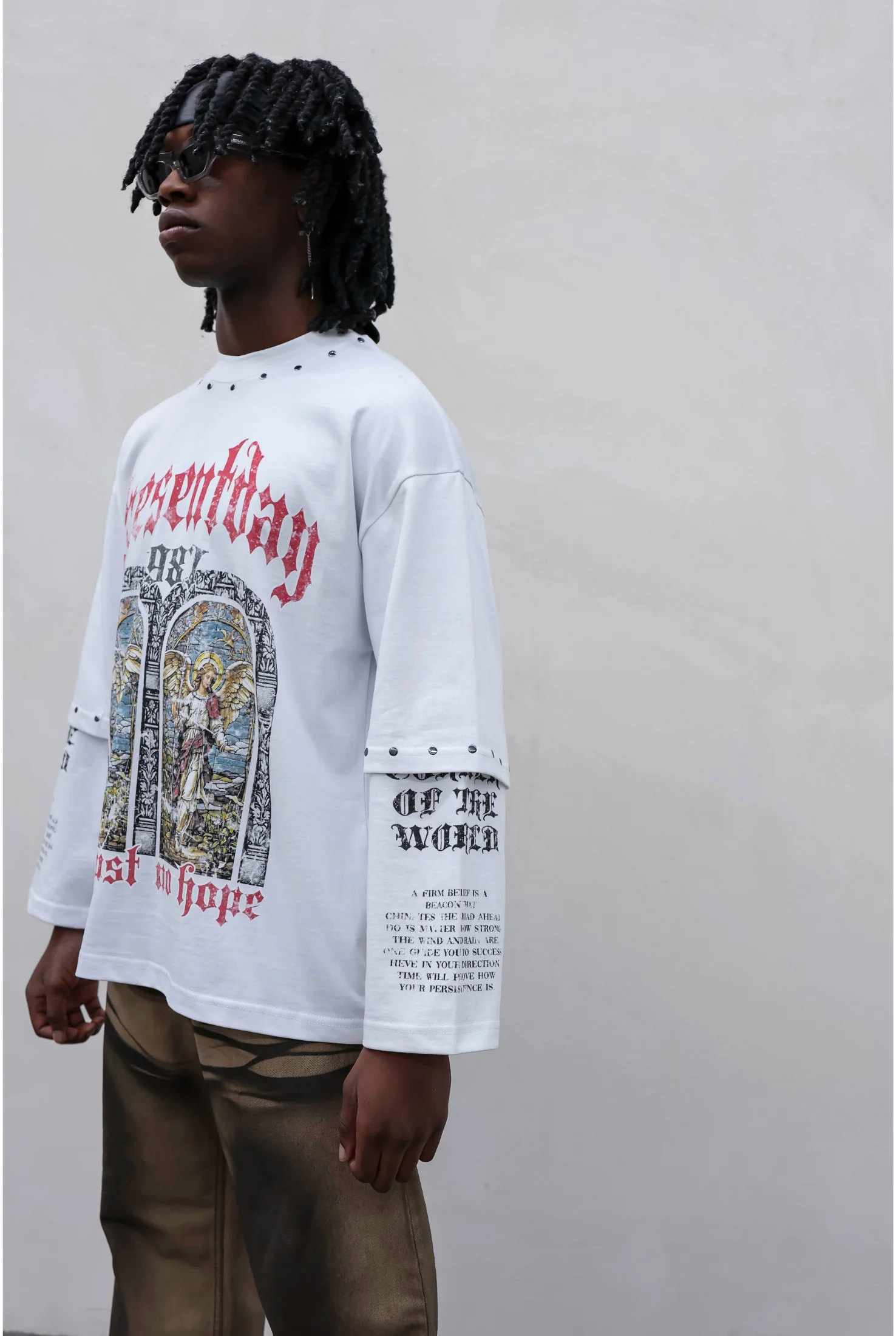T-shirt TOKYO long sleeve no trust - Image 4
