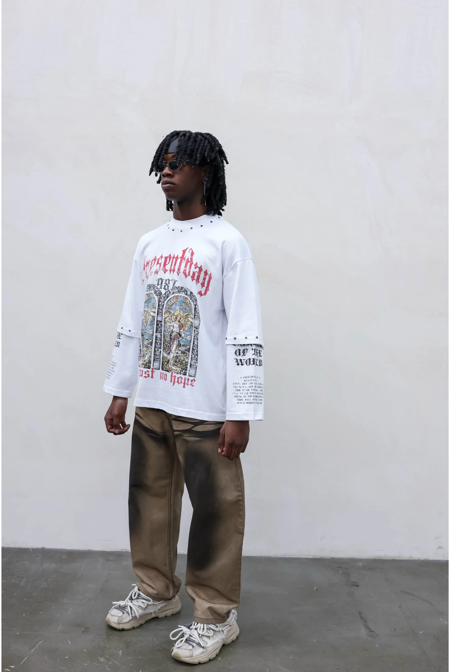T-shirt TOKYO long sleeve no trust - Image 5