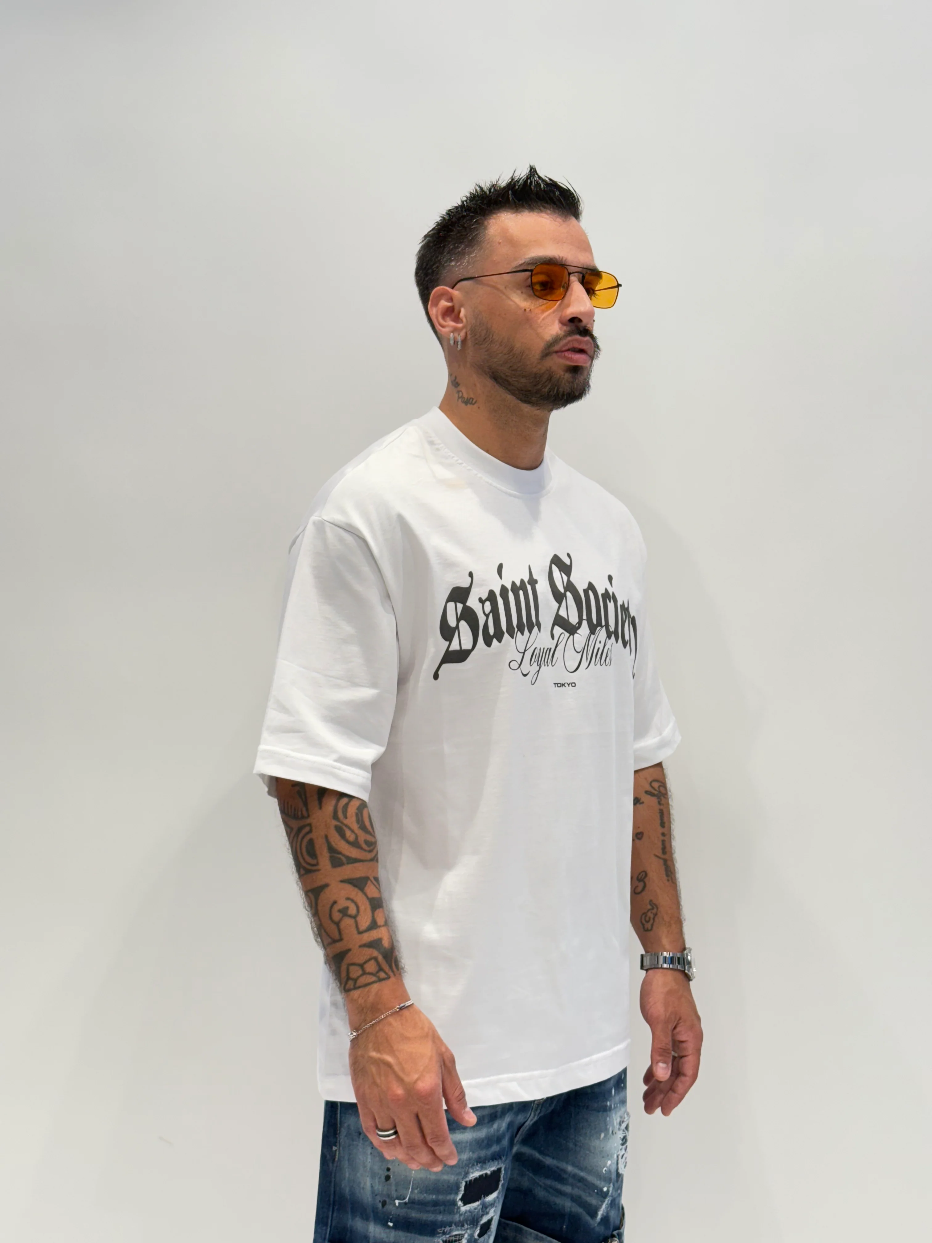 T-shirt TOKYO Stampa Saint Society ( 2 colori ) - Image 3